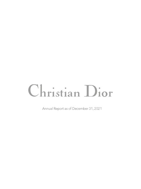 christian dior annual report 2017|christian dior sustainability report.